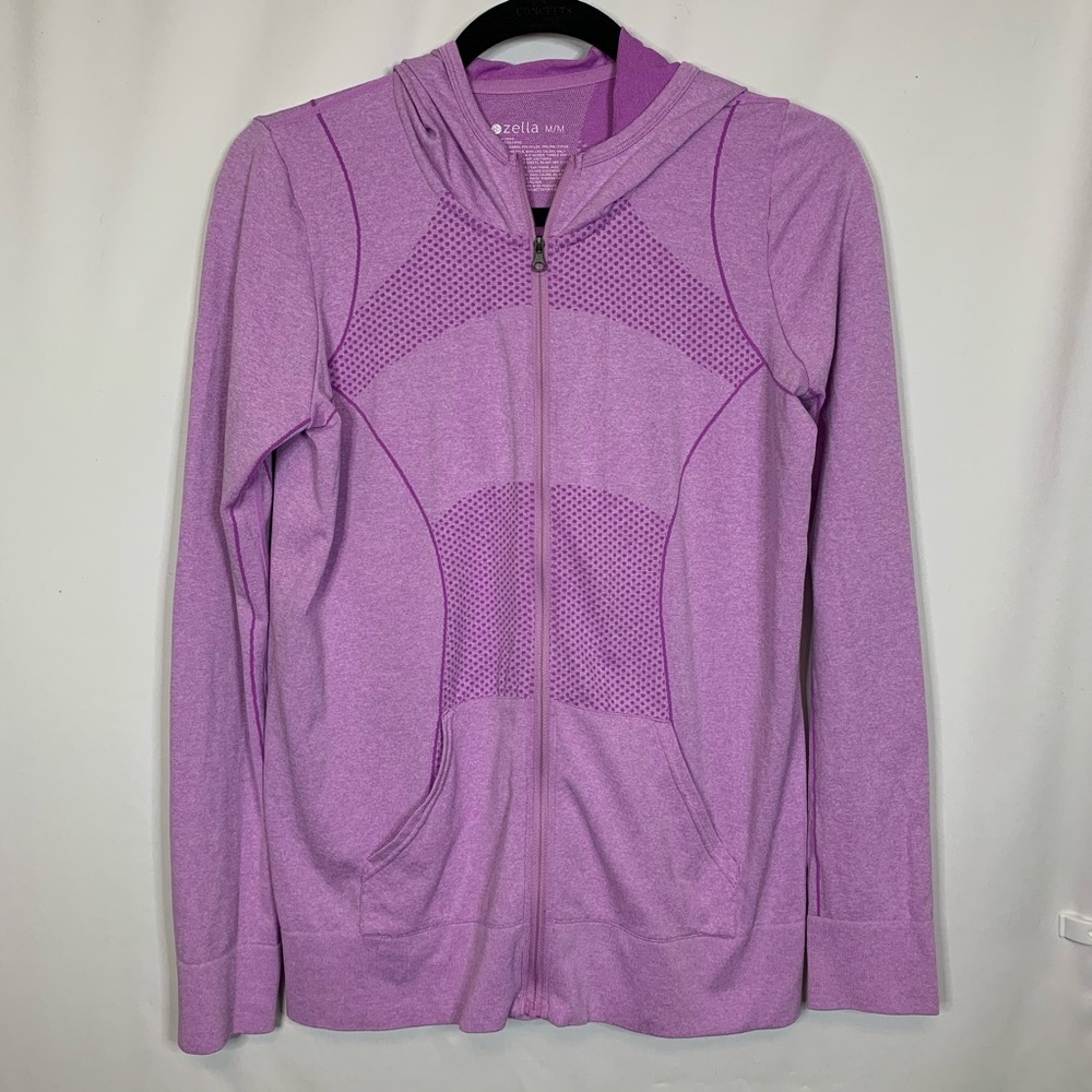 Zella Medium Jacket Zip Up Hoody Top Active  🌸